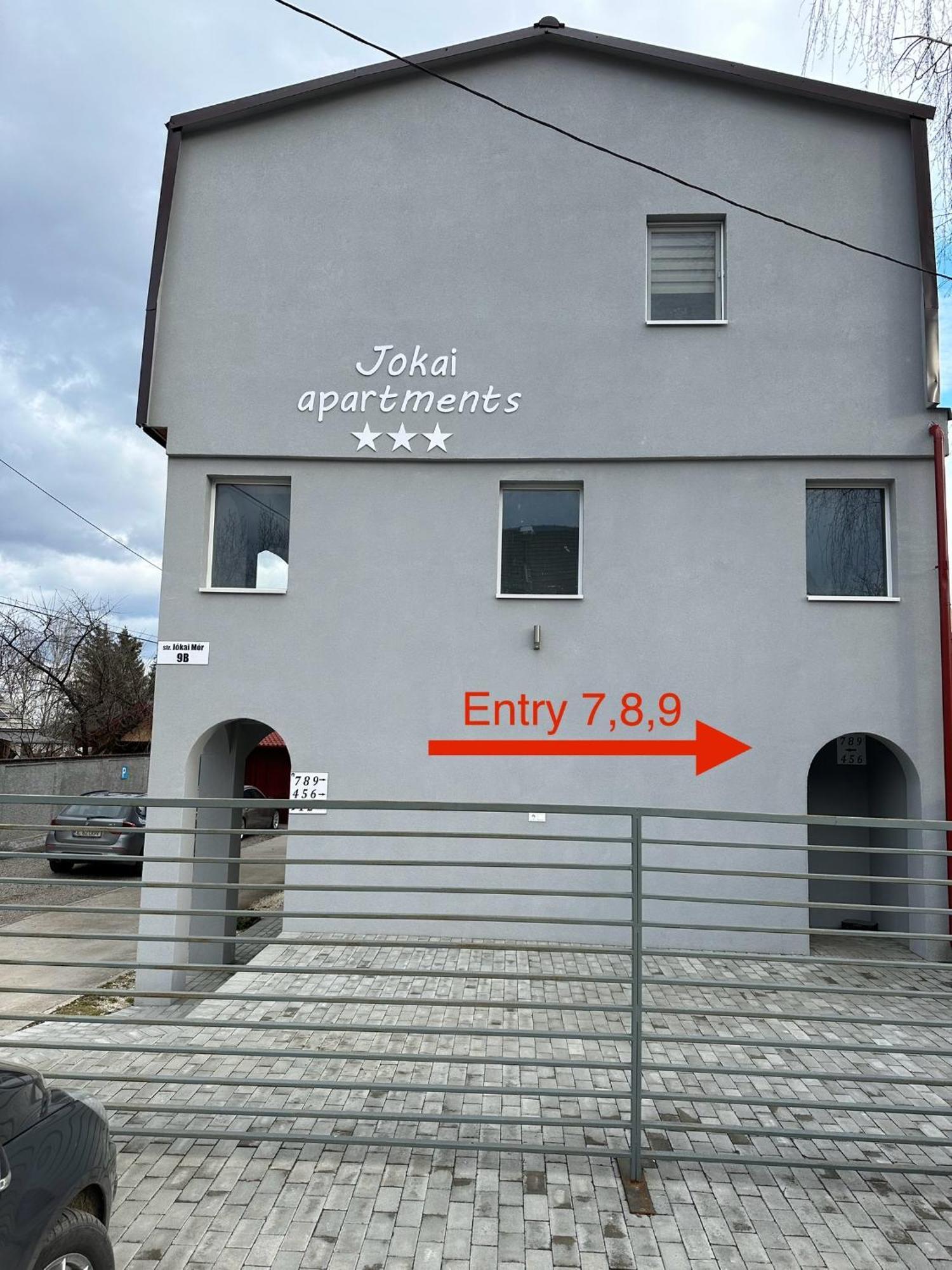 Jokai Apartments Nr7, Code Entry Sfântu-Gheorghe 外观 照片